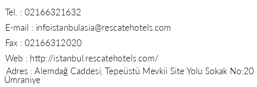 Rescate Hotel Asia telefon numaralar, faks, e-mail, posta adresi ve iletiim bilgileri